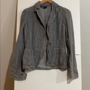 Grey jean jacket